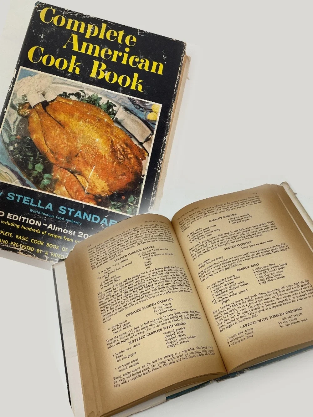 vintage The Complete American Cook Book by Stella Standard